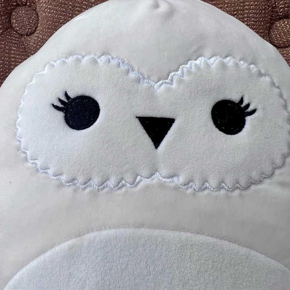 Hedwig Owl Harry Potter 10 Inch Squishmallow Plush Jazwares Hogwarts Toy EUC